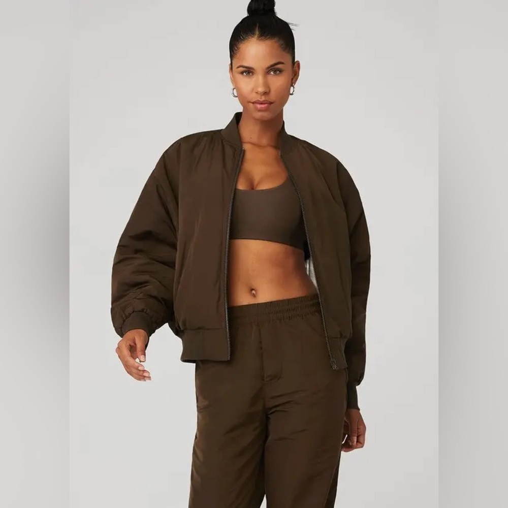 Alo Yoga Faux Fur Urbanite Bomber